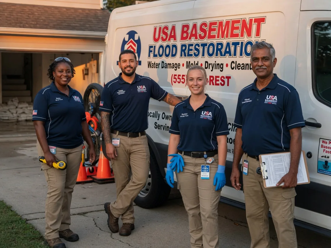 Basement Flood Cleanup company in Cooksville, IL